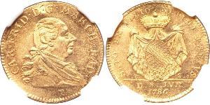 1 Ducat Margrave of Baden-Durlach (1535 - 1771) Gold Charles Frederick, Grand Duke of Baden (1728 – 1811)