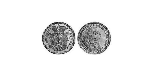 1 Ducat Principality of Anhalt-Zerbst (1544 - 1796) Gold John Louis II, Prince of Anhalt-Zerbst (1688 – 1746)