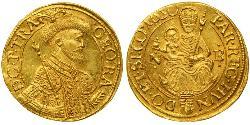 1 Ducat Principality of Transylvania (1571-1711) Gold György Rákóczi II,  prince of Transylvania (1621 -1660)