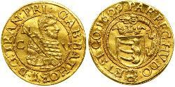 1 Ducat Principality of Transylvania (1571-1711) Gold Gábor Bethlen (1580-1629)