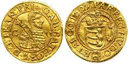 1 Ducat Principality of Transylvania (1571-1711) Gold Gabriel Bethlen, prince of Transylvania (1580-1629)