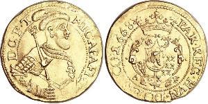 1 Ducat Principality of Transylvania (1571-1711) Gold Michael Apafi, Prince of Transylvania (1632 - 1690)