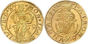 1 Ducat Principality of Transylvania (1571-1711) Gold Sigismund Báthory, von Siebenbürgen (1572 -1613)