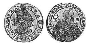 1 Ducat Principality of Transylvania (1571-1711) Gold Gabriel Bethlen, prince of Transylvania (1580-1629)