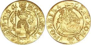 1 Ducat Principality of Transylvania (1571-1711) Gold Sigismund Báthory, von Siebenbürgen (1572 -1613)