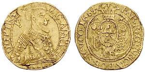 1 Ducat Principality of Transylvania (1571-1711) Gold Michael Apafi, Prince of Transylvania (1632 - 1690)