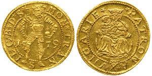 1 Ducat Principality of Transylvania (1571-1711) Gold Christopher Báthory (1530-1581)