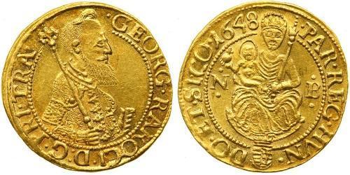 1 Ducat Principality of Transylvania (1571-1711) Gold György Rákóczi I (1593-1648)