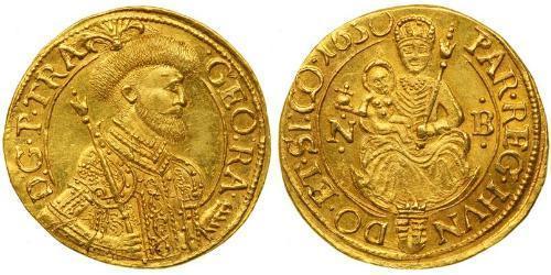 1 Ducat Principality of Transylvania (1571-1711) Gold György Rákóczi II,  prince of Transylvania (1621 -1660)