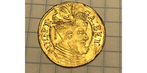 1 Ducat Principality of Transylvania (1571-1711) Gold Gabriel Bethlen, prince of Transylvania (1580-1629)