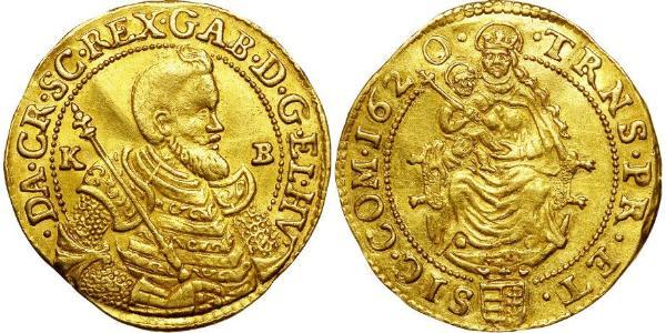 1 Ducat Principality of Transylvania (1571-1711) Gold Gabriel Bethlen, prince of Transylvania (1580-1629)