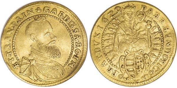 1 Ducat Principality of Transylvania (1571-1711) Gold Gabriel Bethlen, prince of Transylvania (1580-1629)