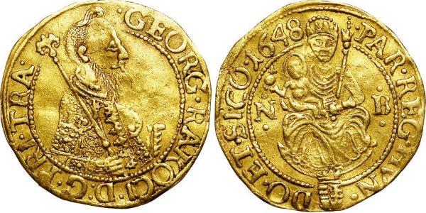 1 Ducat Principality of Transylvania (1571-1711) Gold György Rákóczi I (1593-1648)