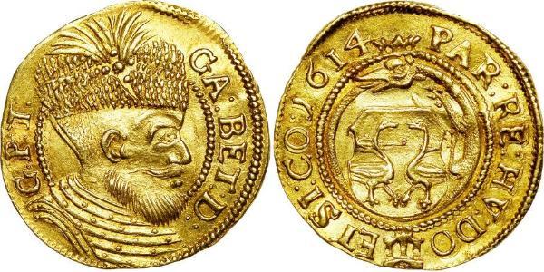1 Ducat Principality of Transylvania (1571-1711) Gold Gabriel Bethlen, prince of Transylvania (1580-1629)