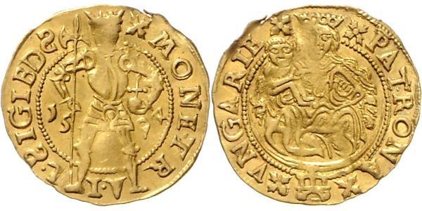 1 Ducat Principality of Transylvania (1571-1711) Gold Sigismund Báthory,  prince of Transylvania (1572 -1613)