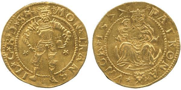 1 Ducat Principality of Transylvania (1571-1711) Gold Sigismund Báthory, von Siebenbürgen (1572 -1613)