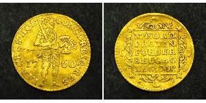 1 Ducat Republik der Sieben Vereinigten Provinzen (1581 - 1795) Gold 