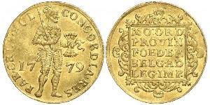 1 Ducat Republik der Sieben Vereinigten Provinzen (1581 - 1795) Gold 