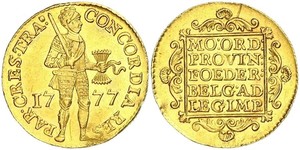 1 Ducat Republik der Sieben Vereinigten Provinzen (1581 - 1795) Gold 