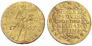 1 Ducat Republik der Sieben Vereinigten Provinzen (1581 - 1795) Gold 
