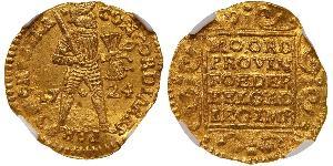 1 Ducat Republik der Sieben Vereinigten Provinzen (1581 - 1795) Gold 