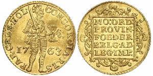 1 Ducat Republik der Sieben Vereinigten Provinzen (1581 - 1795) Gold 