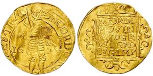 1 Ducat Republik der Sieben Vereinigten Provinzen (1581 - 1795) Gold 