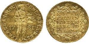 1 Ducat Republik der Sieben Vereinigten Provinzen (1581 - 1795) Gold 