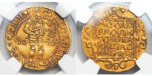 1 Ducat Republik der Sieben Vereinigten Provinzen (1581 - 1795) Gold 