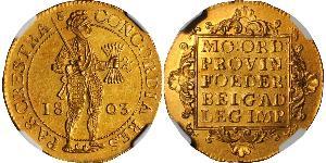 1 Ducat Republik der Sieben Vereinigten Provinzen (1581 - 1795) Gold 