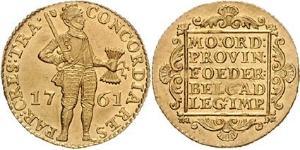 1 Ducat Republik der Sieben Vereinigten Provinzen (1581 - 1795) Gold 