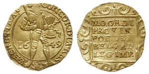 1 Ducat Republik der Sieben Vereinigten Provinzen (1581 - 1795) Gold 