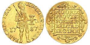 1 Ducat Republik der Sieben Vereinigten Provinzen (1581 - 1795) Gold 