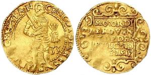 1 Ducat Republik der Sieben Vereinigten Provinzen (1581 - 1795) Gold 