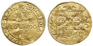 1 Ducat Republik der Sieben Vereinigten Provinzen (1581 - 1795) Gold 