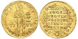 1 Ducat Republik der Sieben Vereinigten Provinzen (1581 - 1795) Gold 