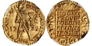 1 Ducat Republik der Sieben Vereinigten Provinzen (1581 - 1795) Gold 