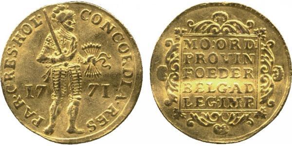 1 Ducat Republik der Sieben Vereinigten Provinzen (1581 - 1795) Gold 