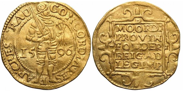 1 Ducat Republik der Sieben Vereinigten Provinzen (1581 - 1795) Gold 