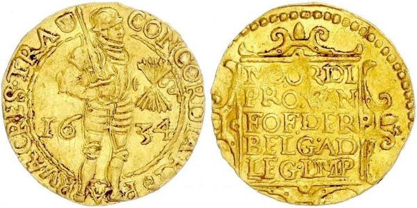 1 Ducat Republik der Sieben Vereinigten Provinzen (1581 - 1795) Gold 