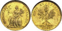 1 Ducat Russian Empire (1720-1917) Gold Catherine II (1729-1796)