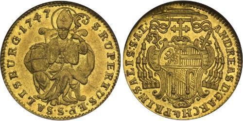 1 Ducat Salzburg Gold 
