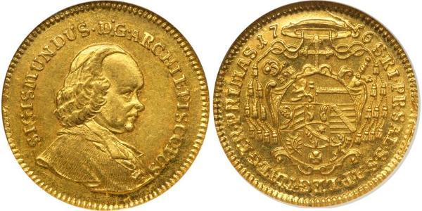 1 Ducat Salzburg Gold 