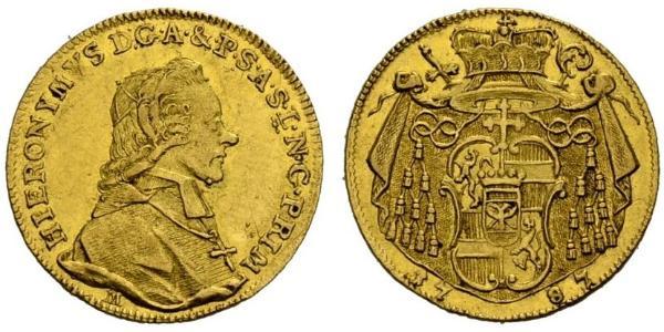 1 Ducat Salzburg Gold 