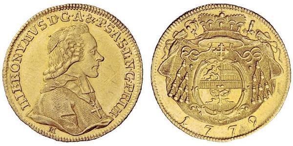 1 Ducat Salzburg Gold 