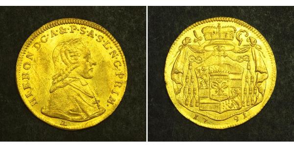 1 Ducat Salzburg Gold 