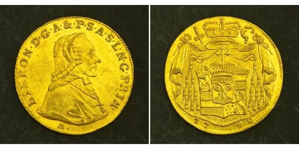 1 Ducat Salzburg Gold 