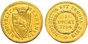 1 Ducat Schweiz Gold 