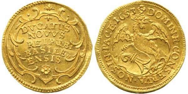 1 Ducat Schweiz Gold 