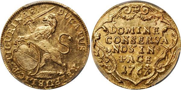 1 Ducat Schweiz Gold 